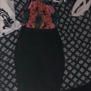 Halter top bandage dress